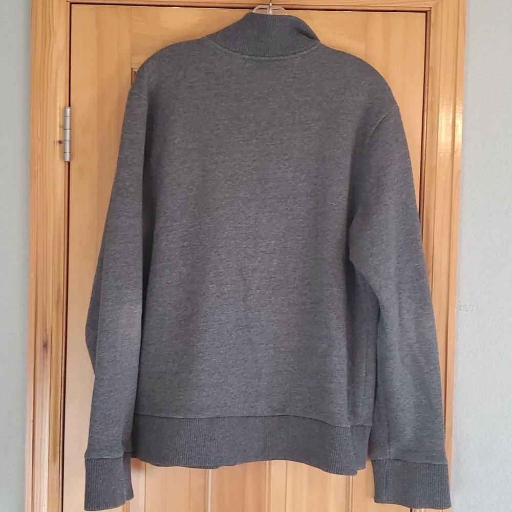 Apt 9 Mens L grey sweater jacket